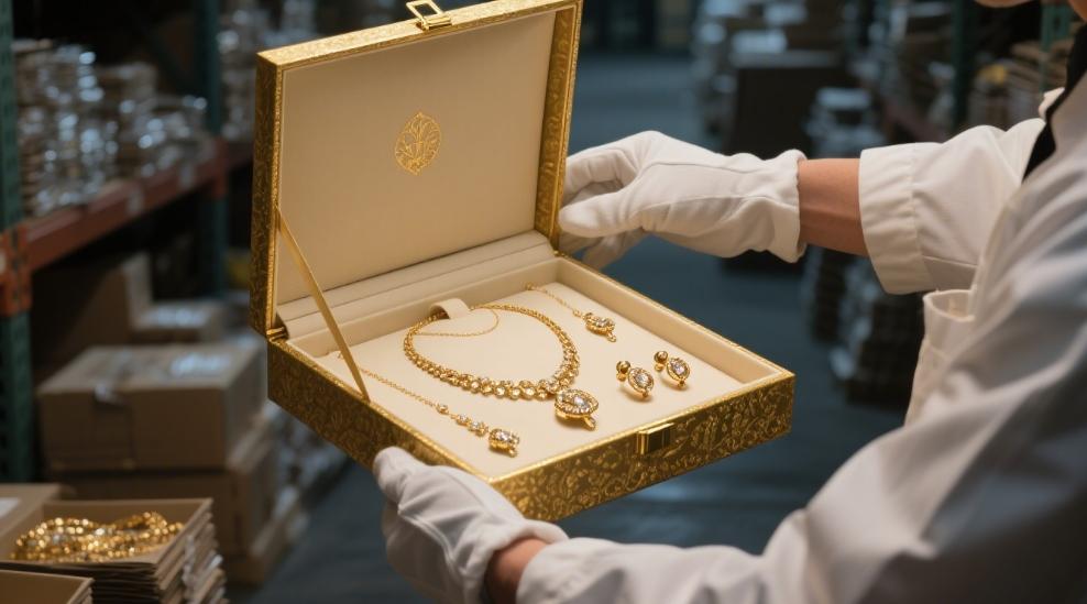 Person standing in a factory with machinery in the background