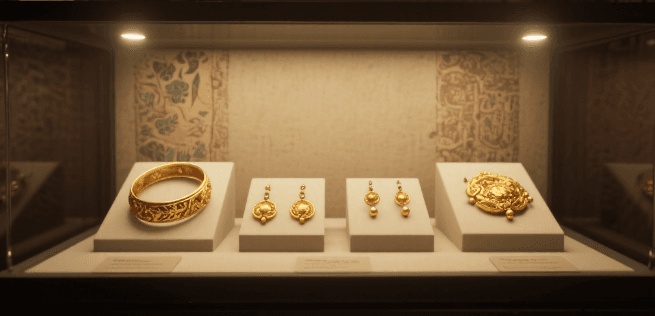 Person standing in a factory with machinery in the background
